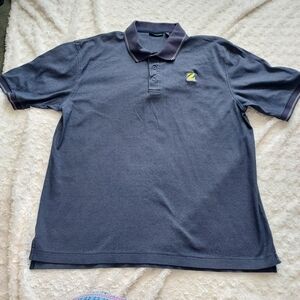 Dunbrooke Blue XL Polo Shirt Zodiac Logo Casual Normcore Activewear